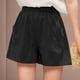 thumbnail image 3 of MKLEKYY Pantalones Cortos Anchos, Casuales, de Cintura Alta, Holgados y Finos para Mujer, 3 of 4