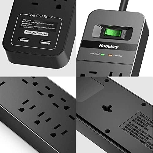 Protector contra sobretensiones para tira de alimentación USB (2390 ju