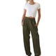 thumbnail image 2 of Minnieouse Pantalones de mujer Pantalones de yoga elásticos de cintura alta Pantalones de chándal deportivos de entrenamiento, blanco, S Prendas para la parte inferior del cuerpo Verde XXL Minnieouse AP003411-20, 2 of 6