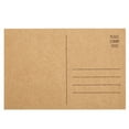 thumbnail image 6 of 100 Pack Bulk Kraft Paper Blank Postcards for Mailing, Wedding, DIY Arts and Crafts, 350gsm (4 x 6 In), 6 of 7