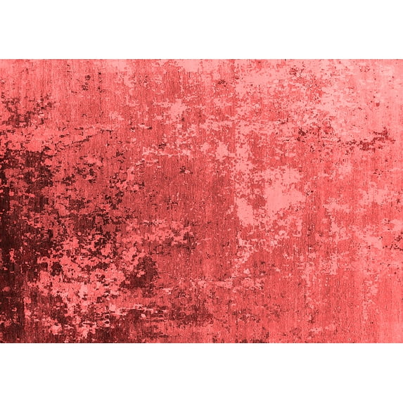 Ahgly Company Indoor Rectangle Oriental Red Industrial Area Rugs, 4' x 6'