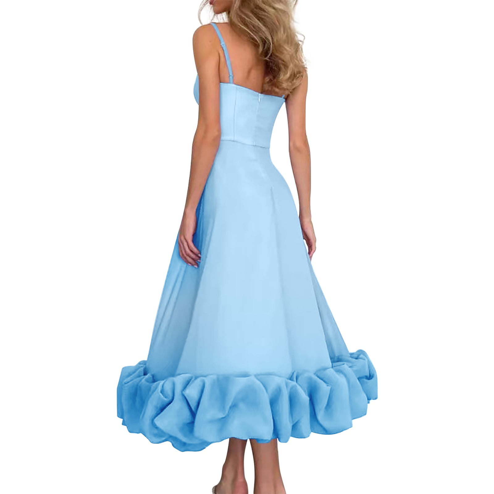 Ketyyh-chn99 Maxi Dress for Women Cocktail Dress Floral Midi Dress Ladies' Vintage Elegant Evening Dress Cocktail Dress Blue,M Ketyyh-chn99 Maxi Dress for Women Cocktail Dress Floral Midi Dress Ladies' Vintage Elegant Evening Dress Cocktail Dress Blue,M