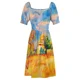 thumbnail image 4 of PIERRE-AUGUSTE RENOIR HD - Dovecote en Bellevue 1888–1889 Vestido sin mangas Ropa mujer Vestido de lujo Vestido, 4 of 5