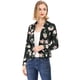 thumbnail image 3 of INSPIRE CHIC Chaqueta Tipo Blazer Informal Con Solapa De Muesca Y Manga Larga Para Mujer Negro-Floral L, 3 of 6