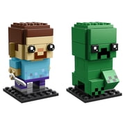 New Lego BrickHeadz Minecraft Steve & Creeper 41612 10+ Building Toy