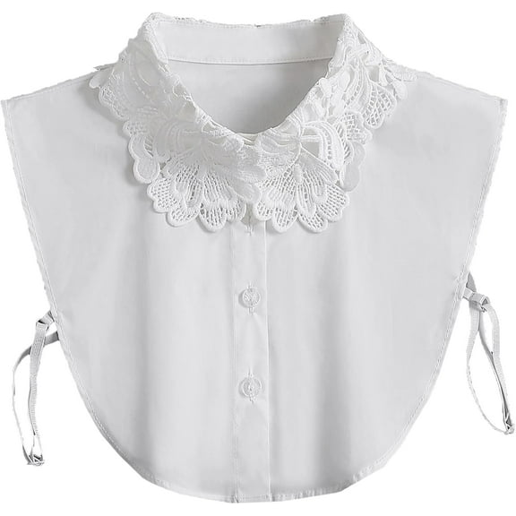 YEKEYI Fake Collar Detachable Blouse Dickey Collar Half Shirts Faux False Collar for Women & Girls Favors