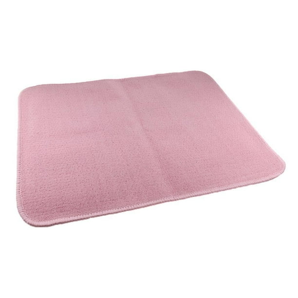 Alfombras de trabajo Montessori para bebés, materiales para el aula de jardín de infantes 110x70cm rosa