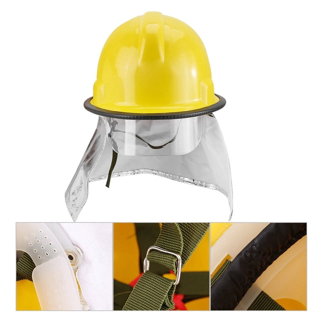 Casco de protección para rescates en color amarillo