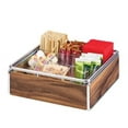 thumbnail image 2 of Cal Mil  Mid-Century Condiment Organizer - Brass - 12 x 12 x 4.5 in., 2 of 2