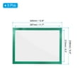 thumbnail image 2 of Unique Bargains 8"x12" Magnetic Display Frame A4 Adhesive Magnetic Sign Holder Green 5 Pack, 2 of 6
