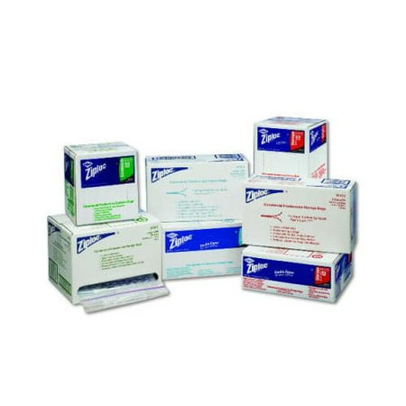 Diversey Ziploc Double Zipper Plastic Storage Bags, Gallon DRK94602