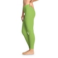 thumbnail image 3 of Green Color Leggings, Green Leggings 13, 3 of 7