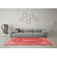 thumbnail image 3 of Ahgly Company Indoor Square Persian Red Traditional Area Rugs, 8' Square, 3 of 4