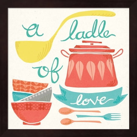 UPC 690164160315 product image for Metaverse Mary Urban 'A Ladle of Love' Framed Art | upcitemdb.com