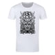 thumbnail image 1 of Unorthodox Collective - Camiseta Máscara de Guerrero Edo para Hombre (Blanco, Negro), 1 of 3