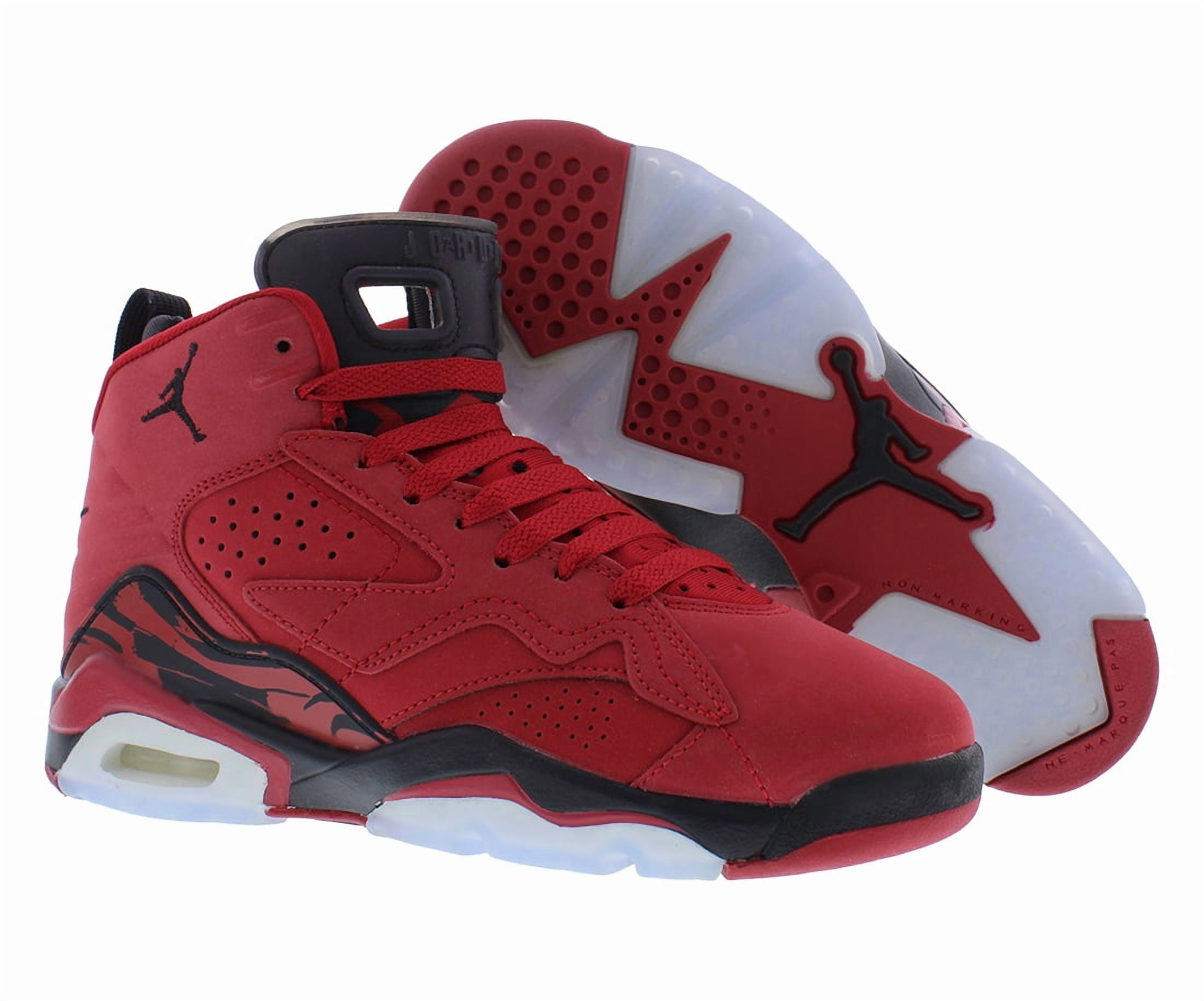Nike Jordan MVP GS Boys Shoes Size 4.5, Color: Gym Red/Black/Summit White