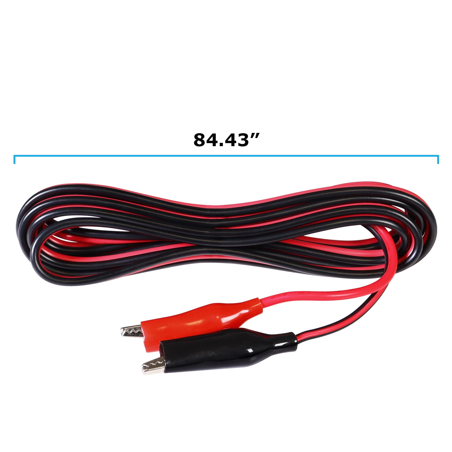 6V SOLAR PANEL CHARGER WITH ALLIGATOR CLIPS