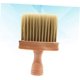 thumbnail image 2 of Professional Barber Neck Duster Brush with Ergonomic Wooden Handle for Salon Hair Cutting and Lint Cleaning, 2 of 4