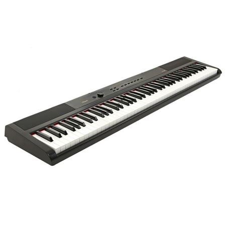 Artesia Weighted 88 Key 8 Voice Portable Piano (Black)