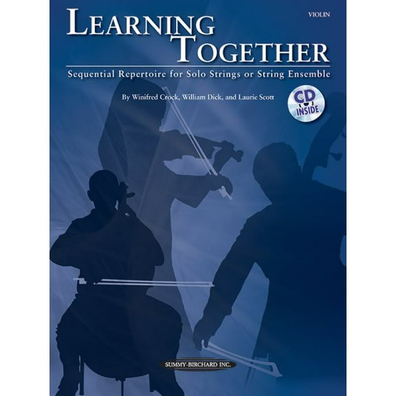 Pre-Owned Learning Together: Sequential Repertoire for Solo Strings or String Ensemble (Violin) (Book & CD) Paperback