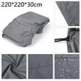 thumbnail image 4 of Hot Tub Cover Protect Cap Anti-UV Anticorrosive Square Spa Cover Waterproof, 4 of 4
