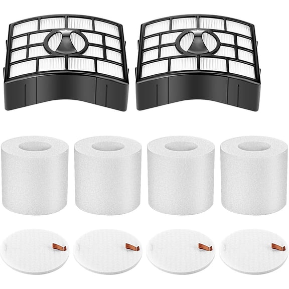 NV752 AZ1002 Replacement Filters for Shark Rotator Powered Lift-Away Vacuum NV650 NV650W NV651, NV652 NV750W NV751, NV752 NV831 NV835 AX950 AX951 AX952 ZU632 AZ1000W AZ1002 AZ1002BRN, XFF650 & XHF650