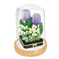 thumbnail image 2 of Blocs de Construction Botaniques, Blocs de Construction de Plantes Miniatures, Blocs de Construction de Fleurs, Blocs de Construction de Plantes Fiables et Durables, 2 of 8