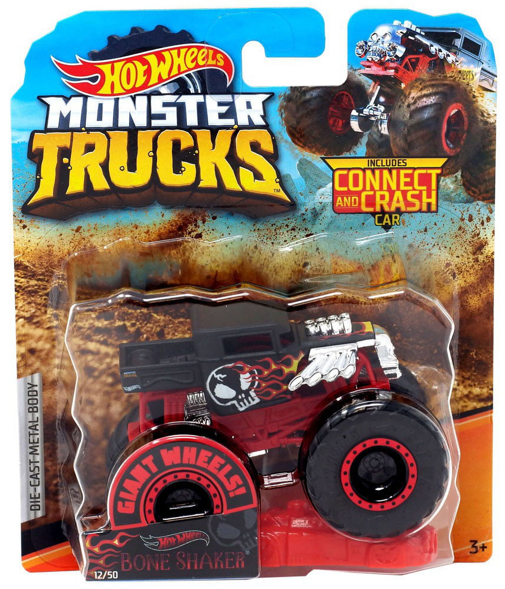 Hot Wheels Monster Trucks Bone Shaker Die Cast Car New for 2020 Walmart