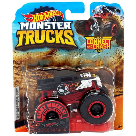 Hot Wheels Monster Trucks Bone Shaker Die-Cast Car