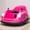 Pink, variant on Trilenars 12V Bumper Car in White with Safety Features,White