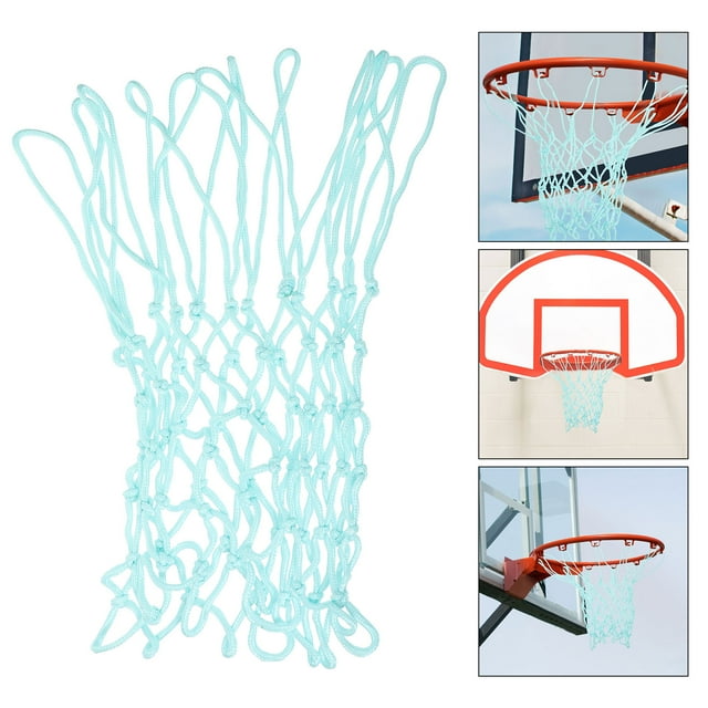 OULII Filet de Basketball de Remplacement Phosphorescent Filet de Cadre de Basketball en Nylon 1 Pcs pour Joueurs