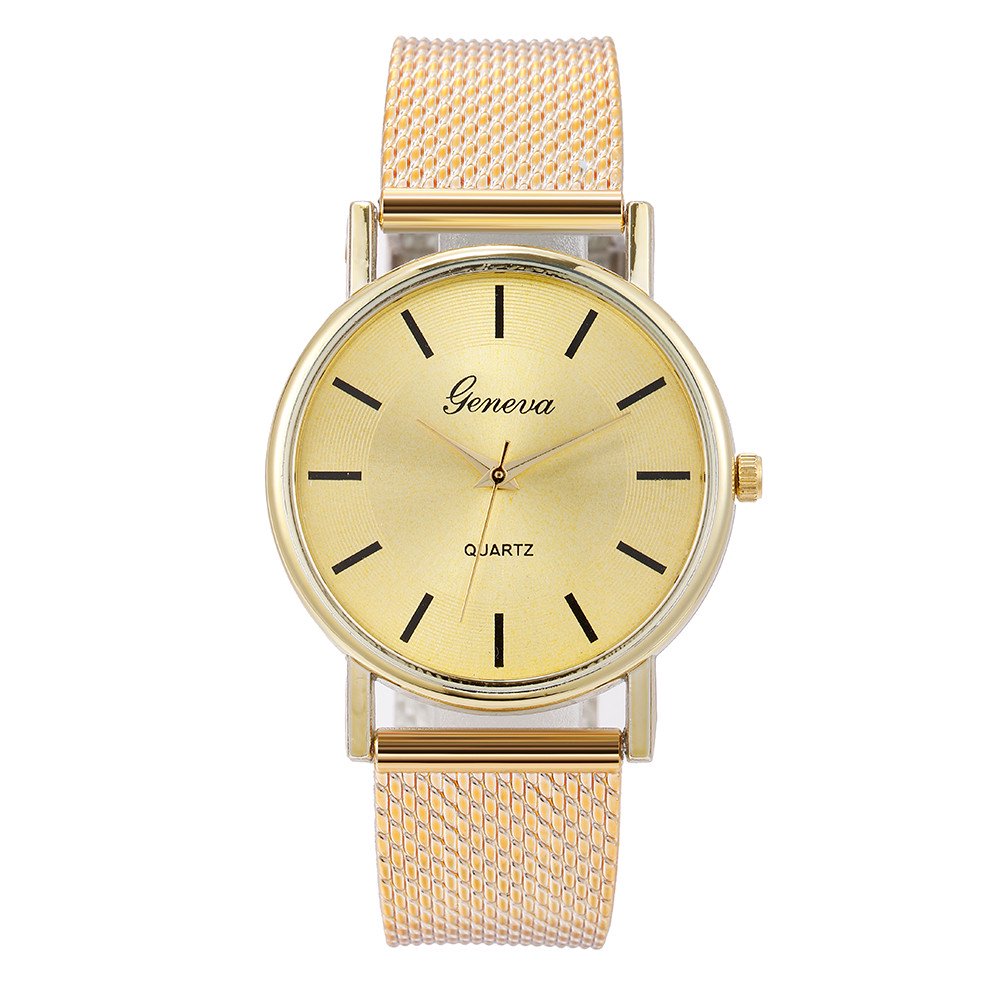 Watch for Women Quartz Woman's High-end Blue Glass Life Waterproof Distinguished Watches