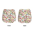 thumbnail image 3 of Balery Ice Cream Popsicles Pantalones cortos deportivos para mujer con forro y dos bolsillos, elásticos, para entrenamiento, gimnasio, yoga-Small, 3 of 7