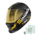 thumbnail image 1 of Casco de Soldadura S SIMDER S-1200 con Oscurecimiento Automático y Lente de 11x9 cm, 1 of 9