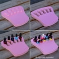 thumbnail image 2 of ButterFox Nail Polish Organizer Holder, Nail Art Manicure Hand Stand Rest Work Station (Pink) E22, 2 of 3