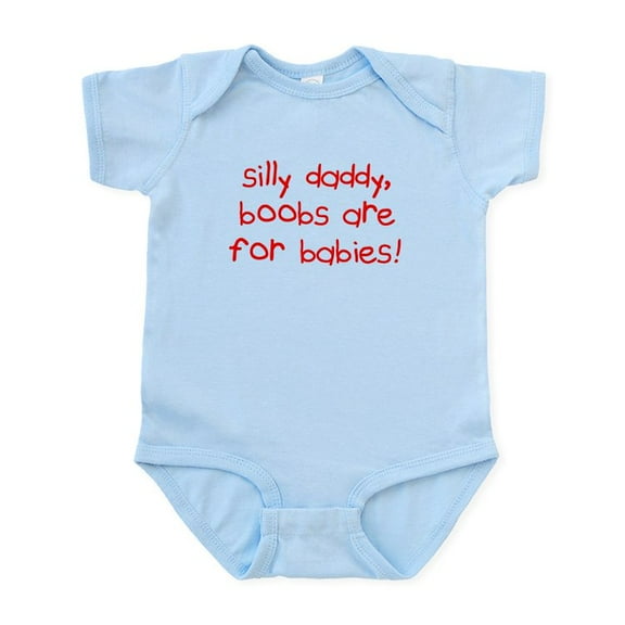 CafePress - Silly Daddy Infant Bodysuit - Baby Light Bodysuit, Size Newborn - 24 Months