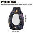 thumbnail image 7 of Uorisanigo ATV Seat Cover Waterproof Polyester Material, Purple Hummingbird Four-Wheeler Seat Cover Compatible with Polaris Sportsman Polaris Scrambler Honda Rancher Soft Anti-Slip, 7 of 7