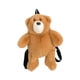 thumbnail image 2 of Mochila de oso de peluche, bonita mochila de animales de dibujos animados para niños, adultos, adolescentes y mujeres Marrón, 2 of 9
