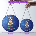 thumbnail image 5 of Autism Awareness Boston Terrier Accept Understand Love Stained Glass Suncatcher Gentleman Dog Lover Gifts Window Hanging Sign Decor - 12003, 5 of 5