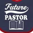 thumbnail image 4 of Inktastic Future Pastor Shirt Childs Boys or Girls Baby Bib, 4 of 4