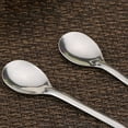 thumbnail image 5 of Grandest Birch 10Pcs Long Handle Stainless Steel Coffee Ice Cream Dessert Tea Spoon Tableware Durable Easy to Clean Anti Rust Non-, 5 of 6