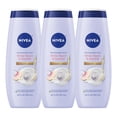 thumbnail image 1 of NIVEA White Peach and Jasmine Body Wash with Nourishing Serum, Pack of 3, 20 Fl Oz, 1 of 12