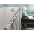 thumbnail image 3 of Moen TR1000CH 44-72-Inch Adjustable Tension Mounted Straight Shower Curtain Rod, Chrome, 3 of 3