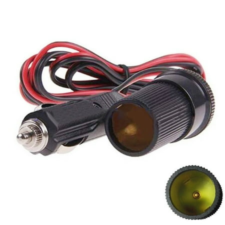 

Car 12V Cigarette Lighter Plug Socket Extension Cable Power Extension Cord 3A