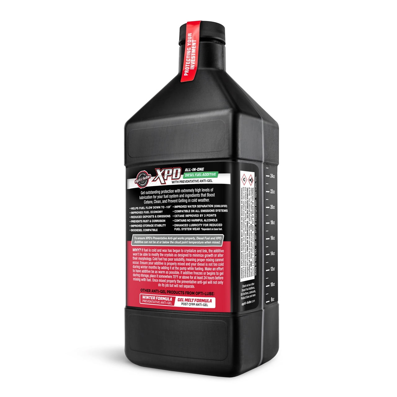 Opti-Lube XPD Diesel Fuel Additive, 1 qt, Lubricity, Cetane