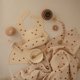 thumbnail image 5 of Babero de silicona ajustable impermeable con mariposas Mushie, 5 of 7