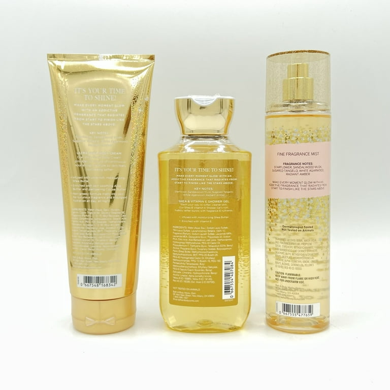 Bath & Body Works In The Stars Perfume Set: 8oz Body Cream, 10oz