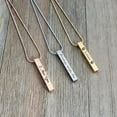 thumbnail image 4 of Rose Gold 3D Bar Cremation Necklace, Memorial Bar Ashes Holder Necklace, Bar Ashes Holder Container, Bar Keepsake, Bar Ashes Holder Pendant, Fill Kit and Ship Next Day! [Rose Gold, No Engraving], 4 of 13