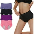 thumbnail image 1 of HAHDAXIA sous-Vêtements Anti-Fuites Everdries pour Femmes Incontinence, 4 Pcs Culottes Protectrices Anti-Fuites (4 Pcs-B,5TG), 1 of 7