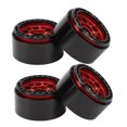 thumbnail image 1 of 1:10 Drift Car Wheel Rims, Five Sided Triangular Hole 4pcs IFR Skarn Pressure Ring Compatible 1:10 RC Car Wheel Hub  for 1.9 Inch Tyres, 1 of 7